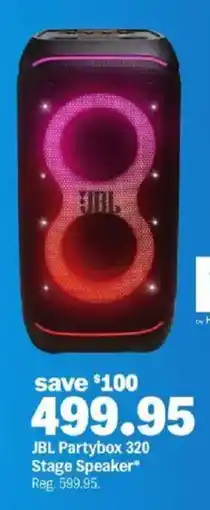 Meijer JBL Partybox 320 Stage Speaker offer