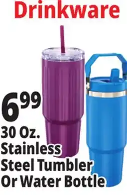 Ocean State Job Lot Stainless Steel Tumbler Or Water Bottle offer
