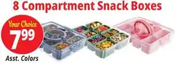 Ocean State Job Lot 8 Compartment Snack Boxes offer
