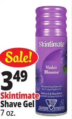 Ocean State Job Lot Skintimate Shave Gel offer