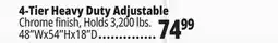 Ocean State Job Lot 4-Tier Heavy-Duty Wire Shelving offer