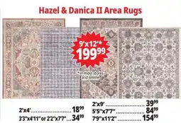 Ocean State Job Lot Hazel & Danica II Area Rugs offer
