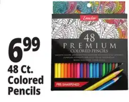 Ocean State Job Lot Leader Premium Colored Pencils 48 Piece offer