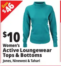 Ocean State Job Lot Active Loungewear Tops & Bottoms offer
