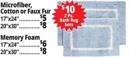 Ocean State Job Lot 2 Pc. Bath Rugs Sets offer