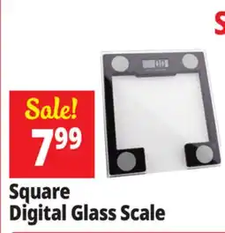 Ocean State Job Lot Square Digital Glass Scale offer