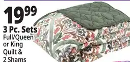 Ocean State Job Lot 3 Pc. Sets Quilts & Quilt sets offer
