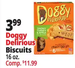 Ocean State Job Lot Doggy Delirious Biscuits offer