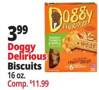 Ocean State Job Lot Doggy Delirious Biscuits offer