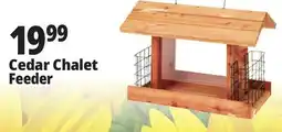 Ocean State Job Lot Cedar Chalet Feeder offer