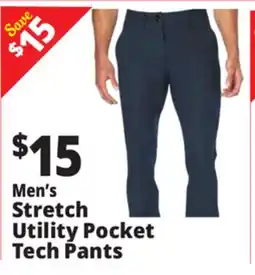 Ocean State Job Lot Men's Stretch Utility Pocket Tech Pants offer