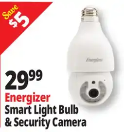 Ocean State Job Lot Energizer Smart Light bulb & Security Camera offer