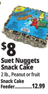 Ocean State Job Lot Suet Nuggets Snack Cake offer