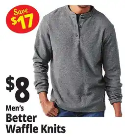 Ocean State Job Lot Better Waffle Knits offer