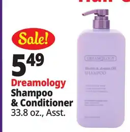 Ocean State Job Lot Dreamology Shampoo & Conditioner offer