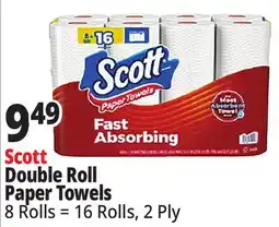 Ocean State Job Lot Double Roll Paper Towels offer