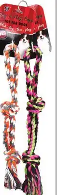 Ocean State Job Lot Rope Tug Toys offer