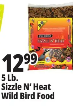 Ocean State Job Lot 5 Lb. Sizzle N' Heat Wild Bird Food offer