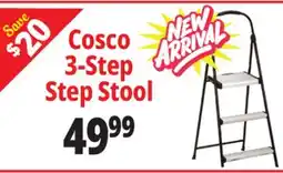 Ocean State Job Lot 3-Step Step Stool offer