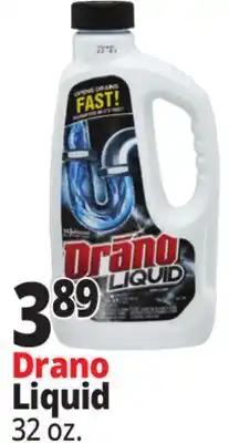 Ocean State Job Lot Liquid Drain Cleaner offer
