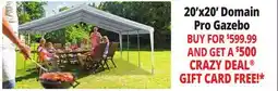 Ocean State Job Lot Domain Pro Gazebo offer