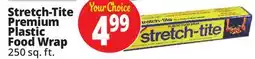Ocean State Job Lot Premium Plastic Food Wrap offer