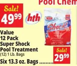 Ocean State Job Lot Value 12 Pack Super Shock Pool Treatment (12) 1 Lb. Bags Six 13.3 oz. Bags offer