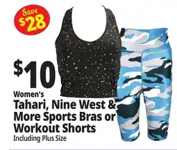 Ocean State Job Lot Tahari, Nine West & More Sports Bars or Workouts Shorts offer