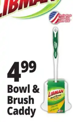 Ocean State Job Lot Libman Bowl & Brush Caddy offer