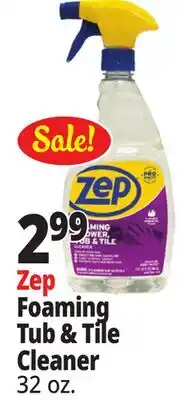 Ocean State Job Lot Zep Foaming Tub & Tile Cleaner offer