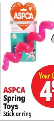Ocean State Job Lot ASPCA Spring Toys offer