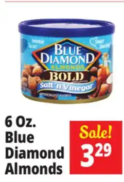 Ocean State Job Lot Blue Diamond Almonds offer