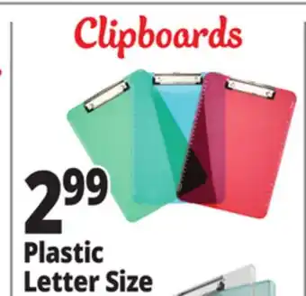 Ocean State Job Lot Office Direct Plastic Clipboard offer