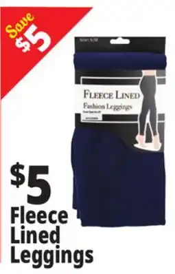 Ocean State Job Lot Fleece Lined Leggings offer