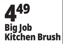 Ocean State Job Lot Big Job Kitchen Brush offer