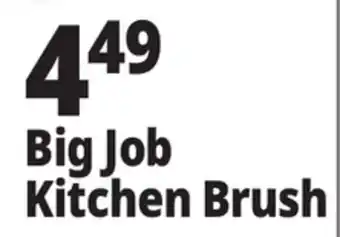 Ocean State Job Lot Big Job Kitchen Brush offer