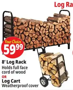 Ocean State Job Lot 8' Log Rack offer