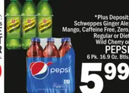 C Town PEPSI 6 Pk. 16.9 Oz. Btls offer