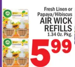 C Town AIR WICK REFILLS offer