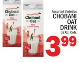 C Town CHOBANI OAT DRINK offer