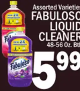 C Town FABULOSO LIQUID CLEANER offer