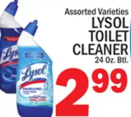 C Town LYSOL TOILET CLEANER offer