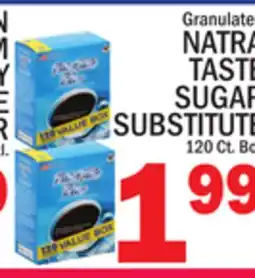 C Town NATRA TASTE SUGAR SUBSTITUTE offer