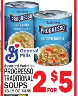C Town PROGRESSO TRADITIONAL SOUPS offer