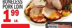 C Town WHOLE BONELESS PORK LOIN offer