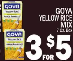 C Town GOYA YELLOW RICE MIX offer