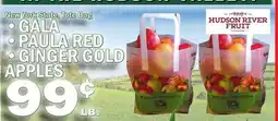 C Town GALA, PAULA RED, GINGER GOLD APPLES offer