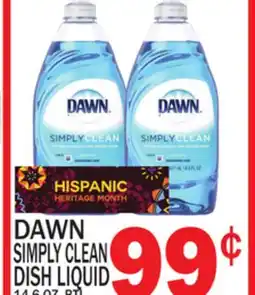 C Town DAWN SIMPLY CLEAN DISH LIQUID offer
