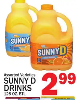 C Town SUNNY D DRINKS offer