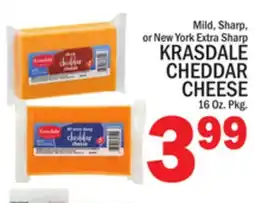 C Town KRASDALE CHEDDAR CHEESE offer